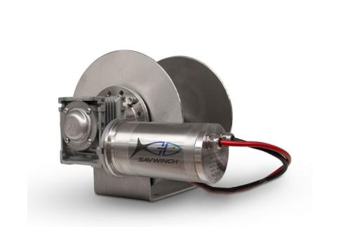 product image for Savwinch 1500SS Signature Stainless Steel Drum Winch