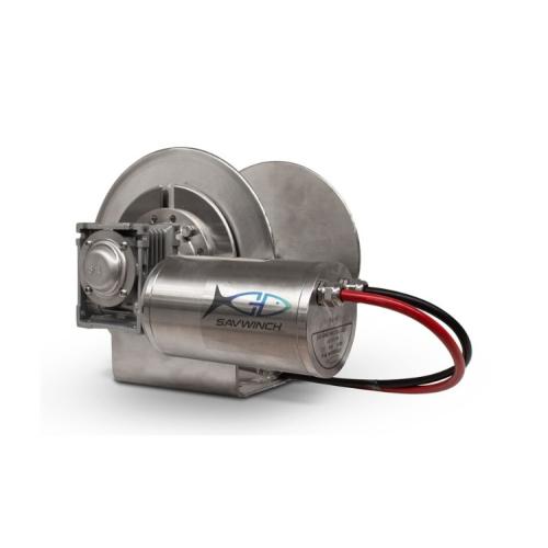 image of Savwinch 3000SS Signature Stainless Steel Drum Winch
