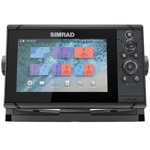 image of Simrad Cruise 7 with 83/200 Transducer and C-MAP Chart