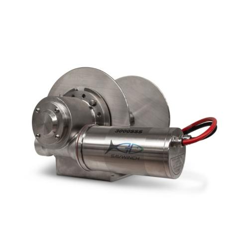 image of Savwinch 3000SSS Signature Stainless Steel Drum Winch