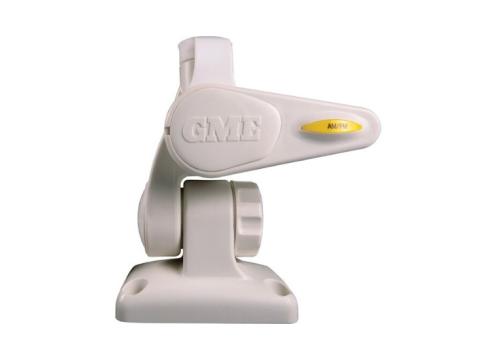 product image for GME Double Swivel Rectangular Antenna Base - White