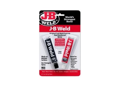 product image for JB Weld Cold Weld Steel Epoxy Twin 28.4grm Tubes