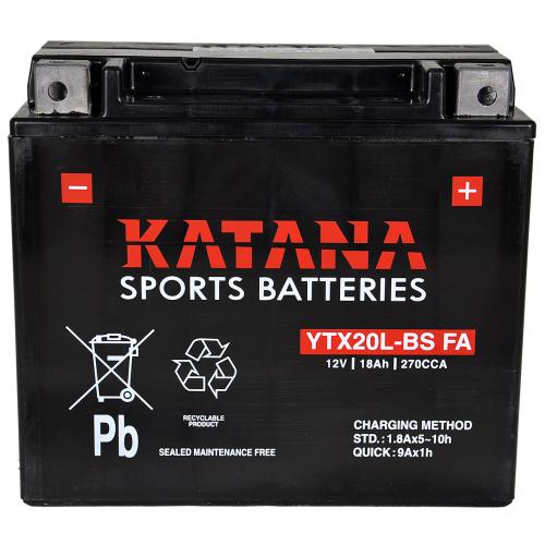 image of YTX20L-BS FA Katana Jet Ski Battery