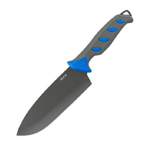 image of Buck 150 Hookset Cleaver 6" Blue/Gray