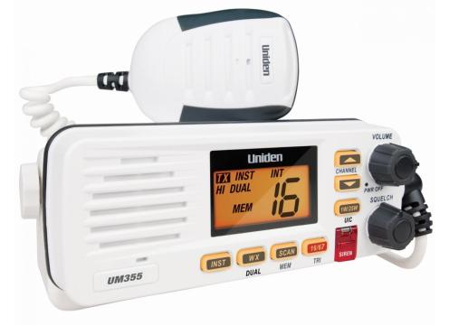 product image for Uniden UM355, 25W Fixed Mount VHF Radio, White