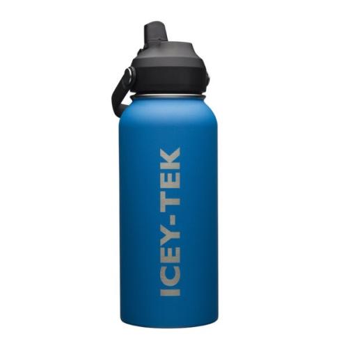 image of Icey Tek Drink Bottle with Straw. 950ml
