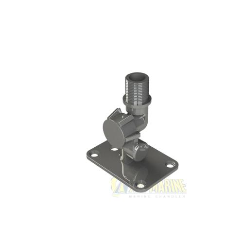 image of Pacific Aerials P6079 Long Reach Stainless Fold Down Mount
