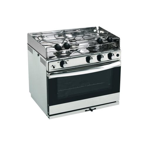image of ENO STOVES - Open Sea 3 Burner S/S Oven And Grill