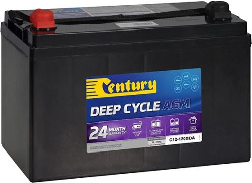 product image for Century 120ah C12-120XDA Deep Cycle AGM