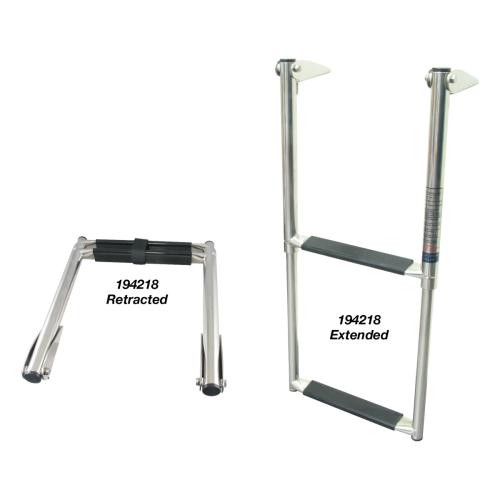 image of Ladder SS - 3 Step Telescopic