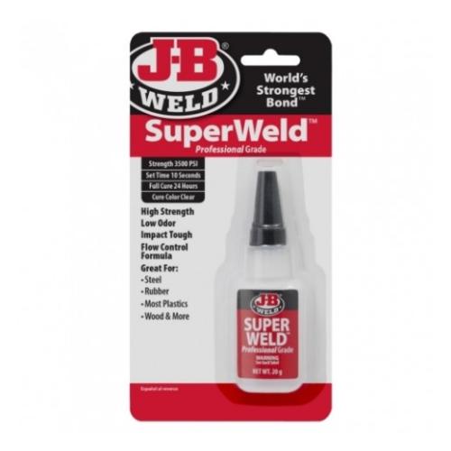 image of Superweld instant high strength Low Odour Adhesive 20g 
