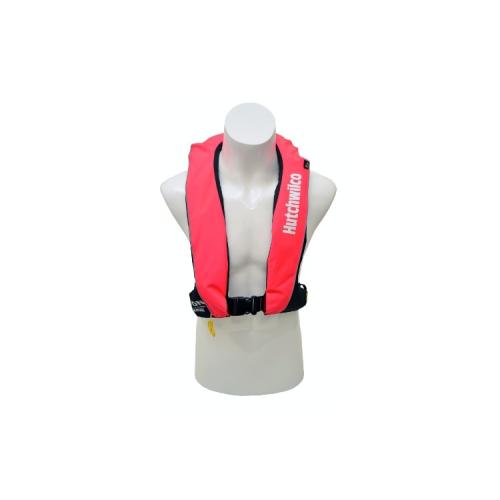 image of Hutchwilco Pink Inflatable Lifejacket 170N Adult